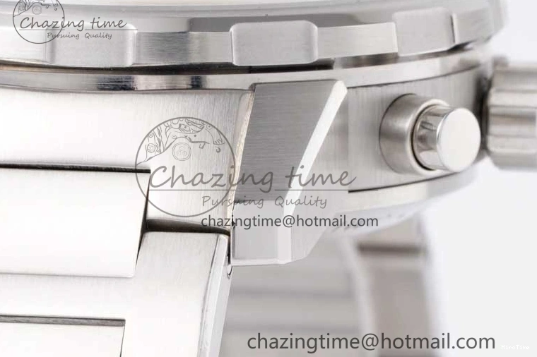 MIROTIME 1218 Aquatimer Chrono SS V6SF 1:1 Best Edition Blue Dial on SS Bracelet A Modern 7032